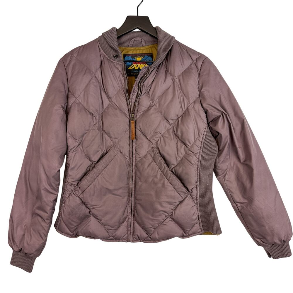 Eddie Bauer Womens 1936 Skyliner Model Down Jacket Purple 550 - Size L
